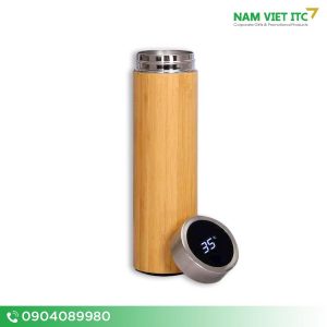 Bình giữ nhiệt tre thông minh - Quà tặng Nam Việt
