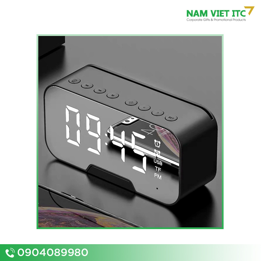 Loa đồng hồ không dây kết nối bluetooth Mau 3 1