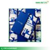 Set khăn quà tặng thêu logo JMSD 2 Set khăn đôi quà tặng khách hàng, nhân viên