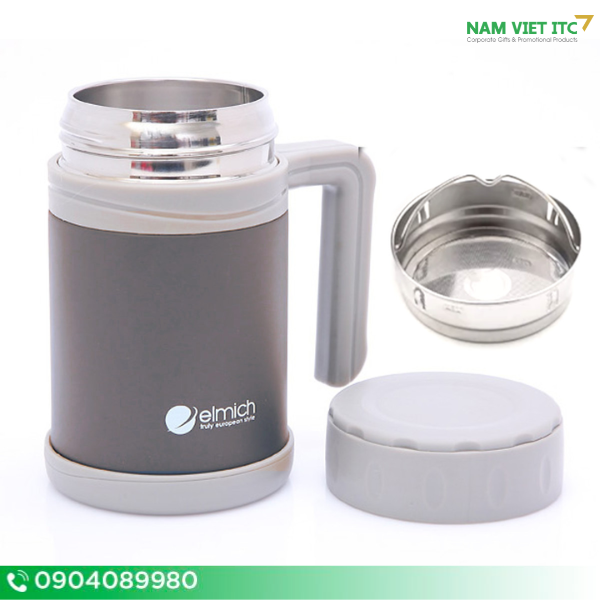 Bình Giữ Nhiệt Elmich In Logo Bình Giữ Nhiệt Elmich In Logo