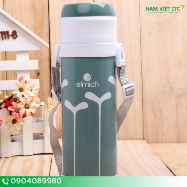 Bình Giữ Nhiệt Elmich In Logo Bình Giữ Nhiệt Elmich In Logo