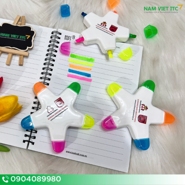 Bút Dạ Hình Ngôi Sao In Logo Bút Dạ Hình Ngôi Sao In Logo